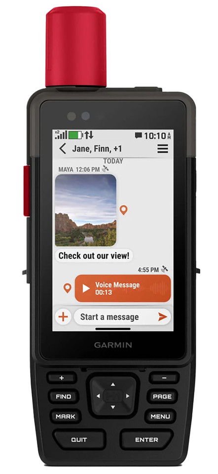 Garmin GPSMAP H1i Plus Dog Tracker and GPS Device with 64GB Memory Black/Red