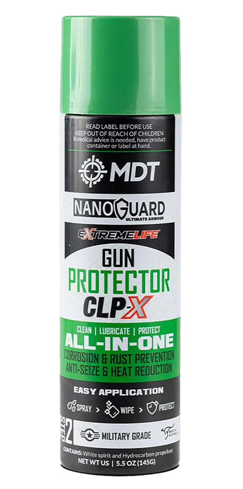MDT Sporting Goods Inc 114461GPRB Nanoguard CLP-X 5.5 oz Protects Against Corrosion Rust 12 Pack