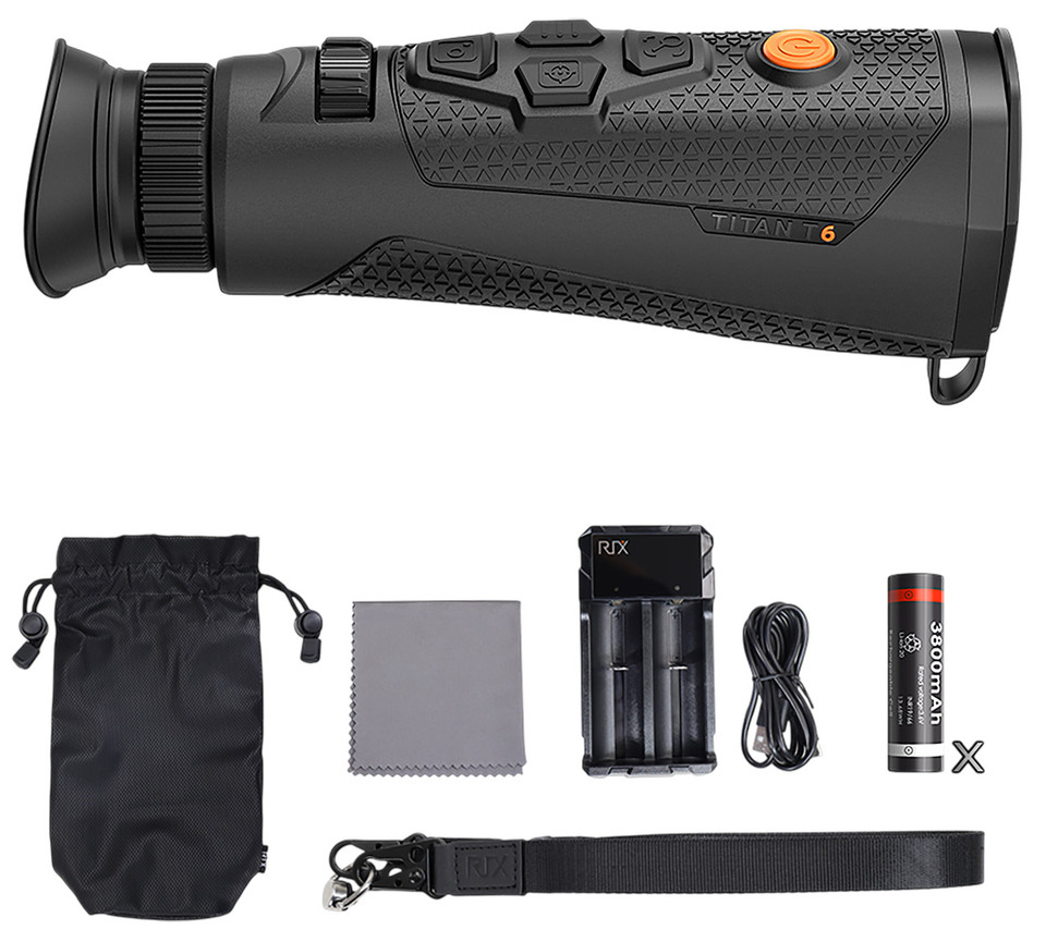 RIX Optics Titan T6 Thermal Black 35mm 640x480 12 Microns 50Hz Thermal Scope