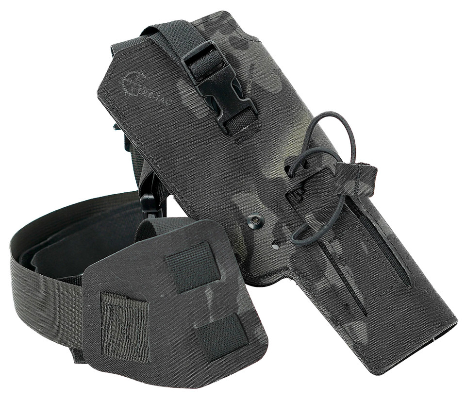 Cole-TAC Varmint Wrangler Suppressed .22 Holster for Left Hand Multi-Cam Black