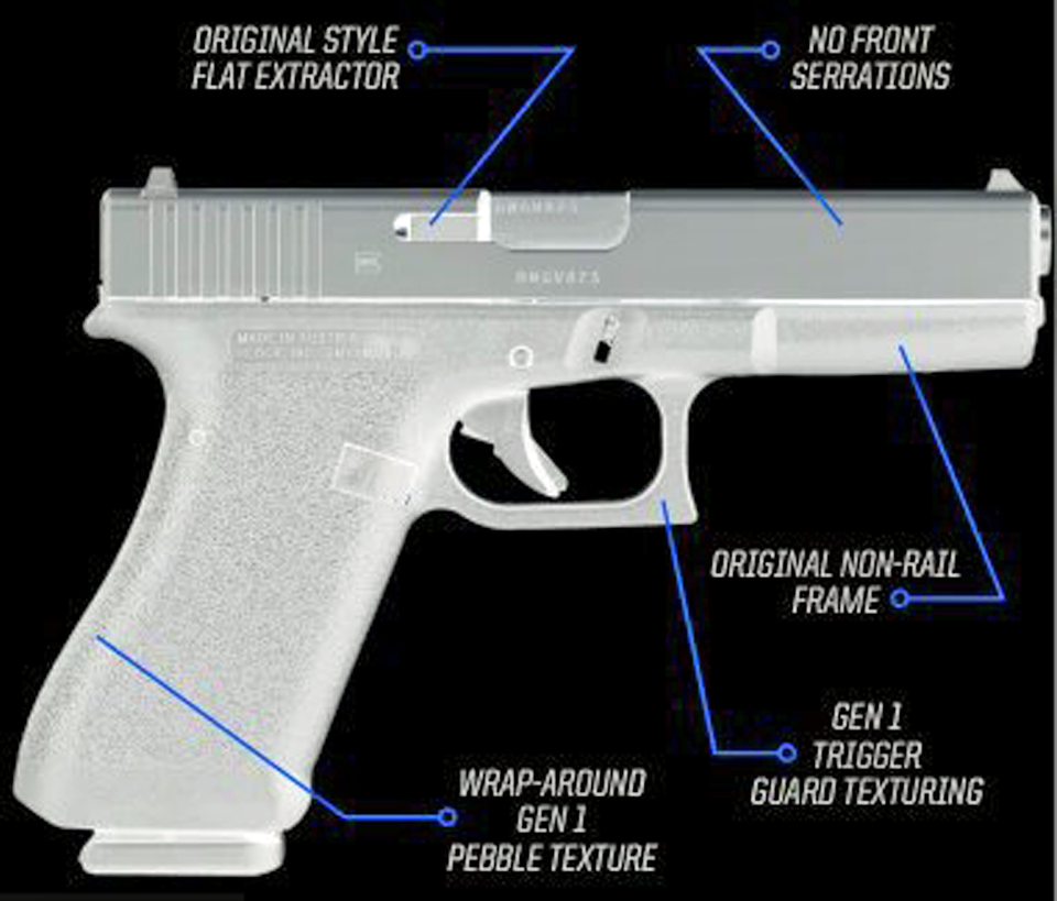 Glock P80 Pistol 9mm