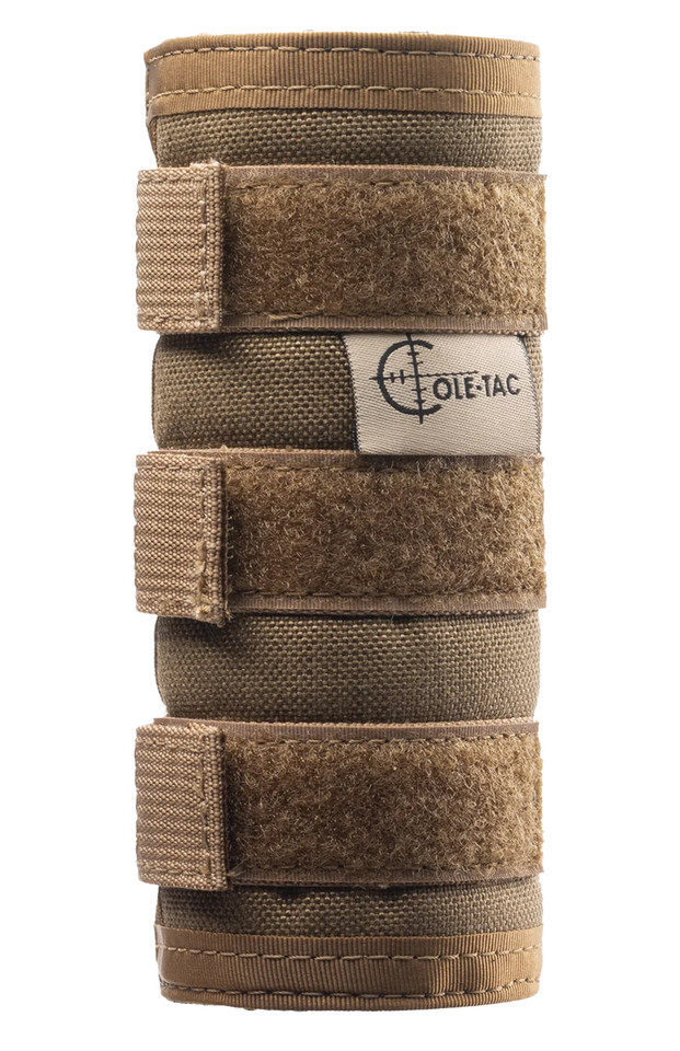 Cole-TAC HTP102 Suppressor Cover 6 Inch Coyote Brown