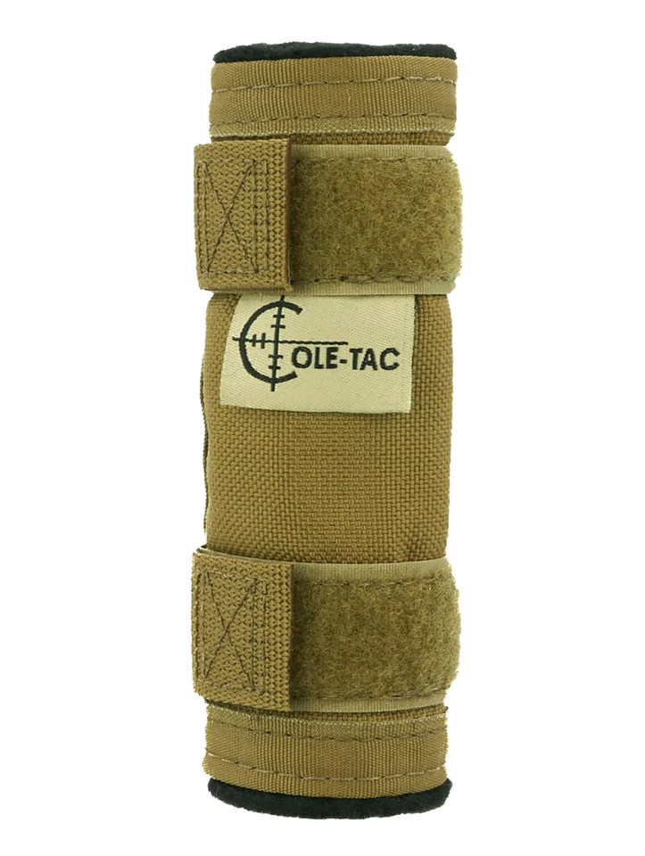 Cole-TAC Baby Python Suppressor Cover 5 Inch with BOA Locking Straps