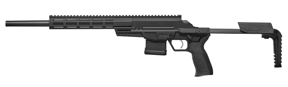 CZ 07611 600 Plus Trail Bolt Action Rifle in 223 Rem with 16-Inch Threaded Barrel and Adjustable Two-Stage Trigger