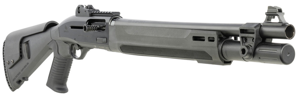 Beretta USA J131M2CTP187 1301 Tactical C Model 12 Gauge Semi-Auto Shotgun with 18.5-inch Barrel and Black Synthetic Stock