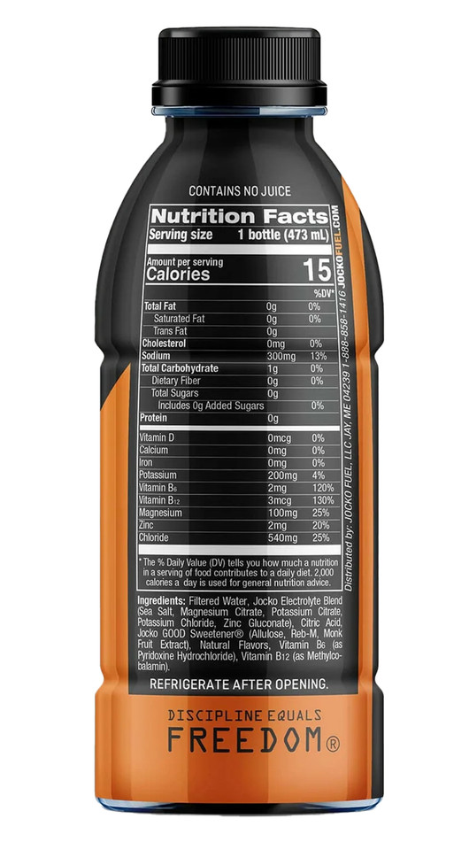 Jocko Fuel Jocko Hydrate RTD Island Orange 16 oz