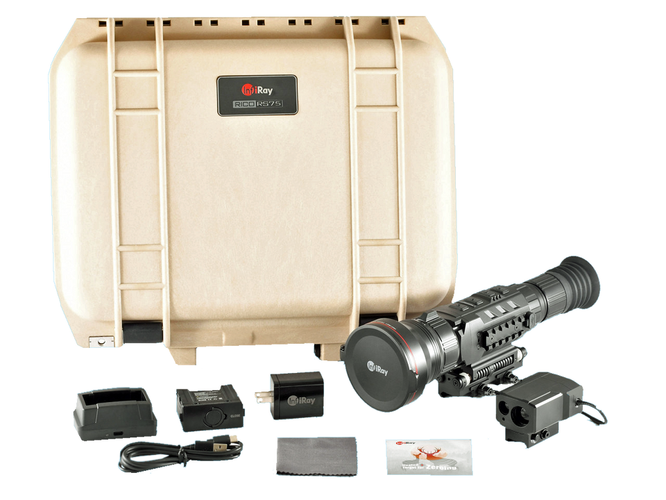 iRay RICO HD 1280 2X 75mm Thermal Weapon Sight