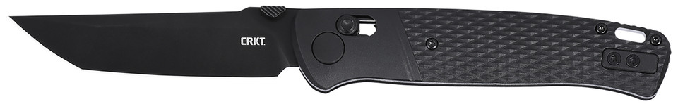 Columbia River Counterpart K431KKP D2 Steel Tanto EDC Knife with Black Textured Handle