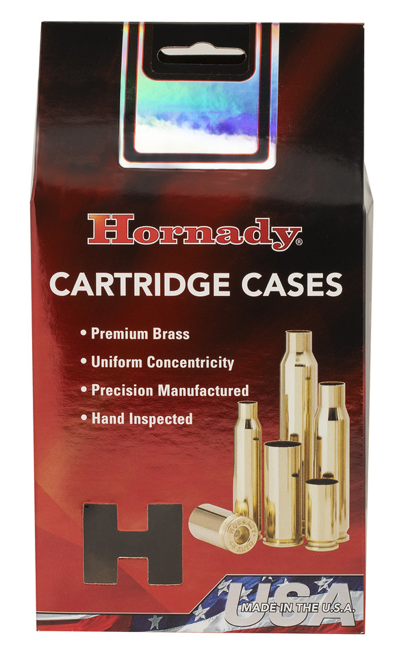 Hornady 8672 Unprimed 300 Winchester Magnum Rifle Brass Cases 50 Per Box