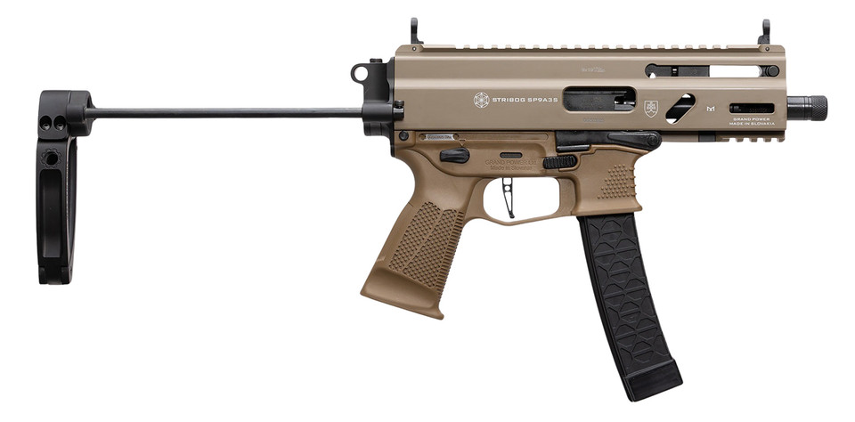 Grand Power GP 197892029988 SP9A3S 9mm Luger Semi-Auto Pistol with 5.50-inch Barrel and 30+1 Capacity