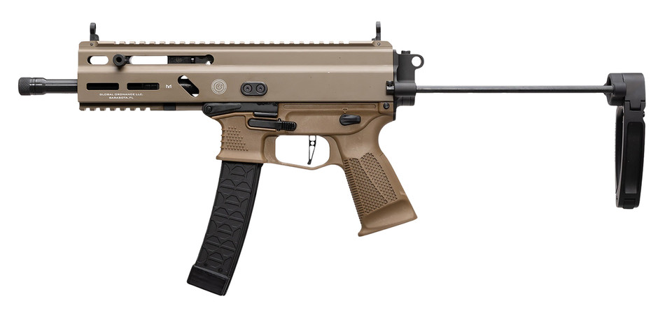 Grand Power GP SP9A3 9mm Luger Semi-Auto Pistol with 8-Inch Barrel and M-LOK Handguard
