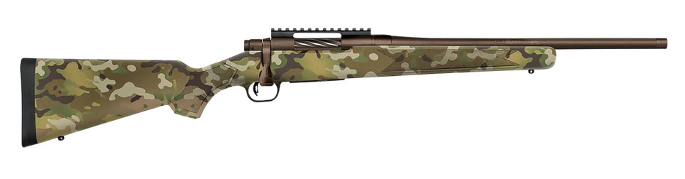 Mossberg Patriot Rifle 6.5 Creedmoor Bolt Action 18-inch Threaded Barrel Digital Camouflage Stock