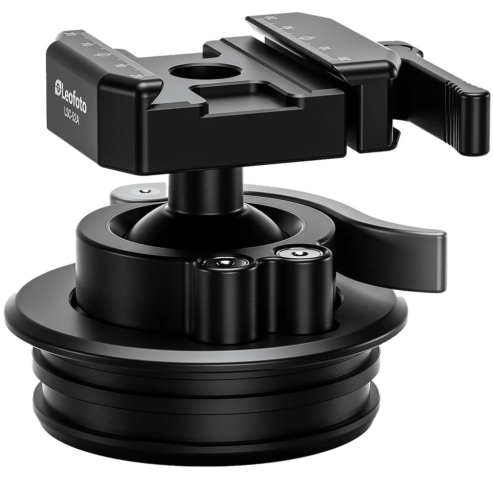 LEOFOTO USA STB-75X Rapid Lever-Lock Rifle Ball Head for 75mm Tripods