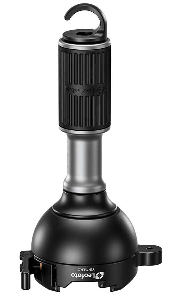 LEOFOTO YS-75LRC Leveling Head with Large Handle Aluminum Tripod Head