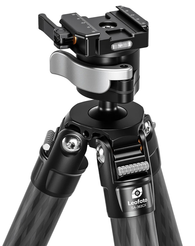 Leofoto SA-324CX+MA-40X Tripod Combo with SA-X Series Compact Tripod and Mounting Accessories