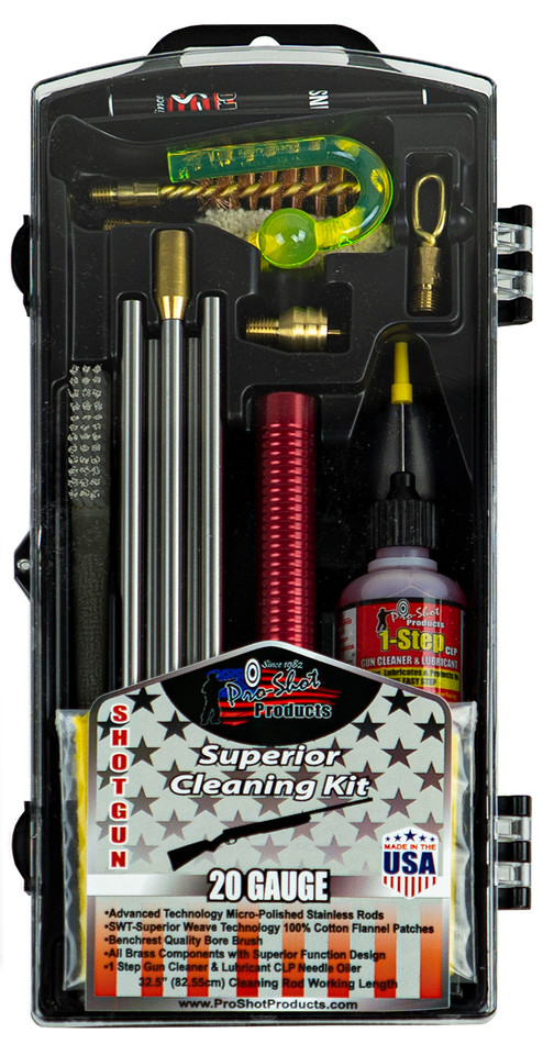 Pro-Shot S20KIT Classic Shotgun Cleaning Kit 20 Gauge