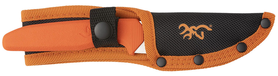 Browning Sharp Ridge Skinner Drop Point Knife with 3.50-Inch Blade and Anti-Skid Handle