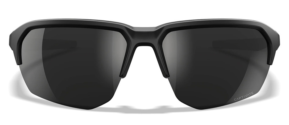 Wiley X JAKL CHJKL01 Outdoor Sunglasses with Interchangeable Grey and Clear Lenses Matte Black Frame