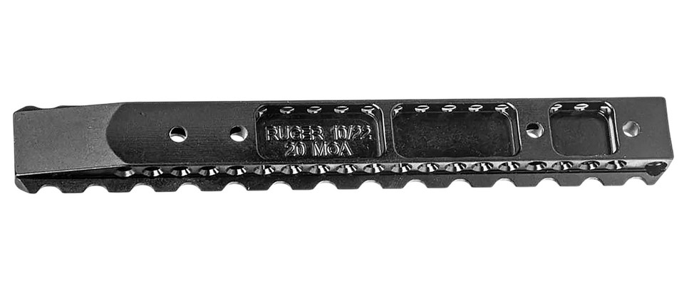 Tapco TAP22044 10/22 Scope Base 20 MOA for Ruger 10/22 Rifles