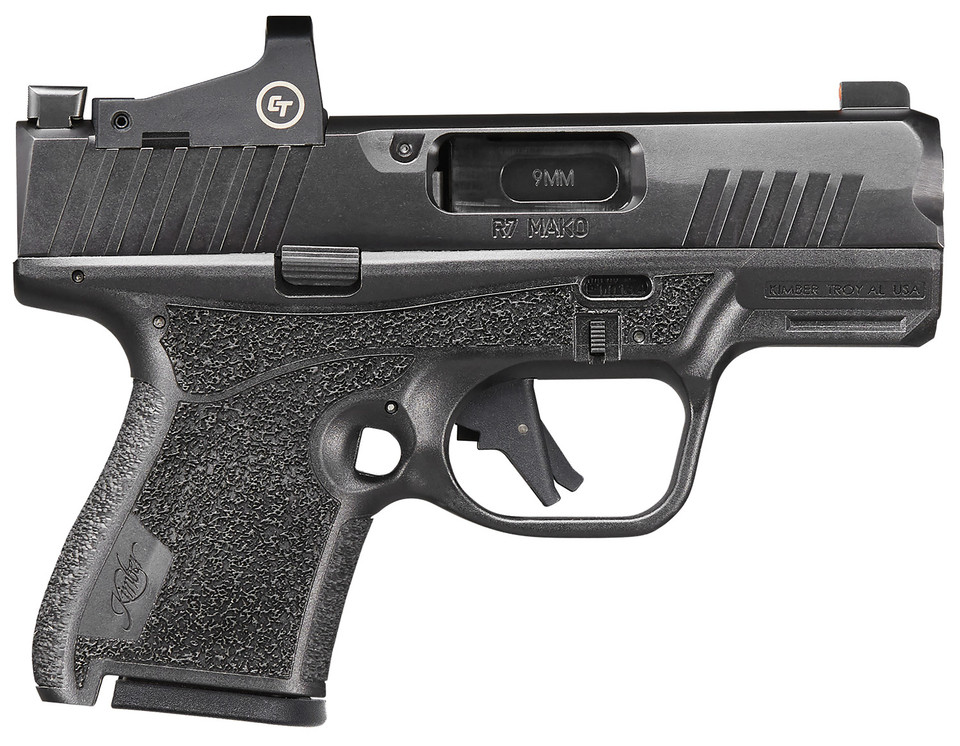 Kimber MFG R7 MAKO 9mm Subcompact Handgun with 13+1 Capacity and Night Sights