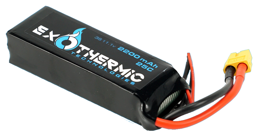 Exothermic - Spare Flamethrower Battery / Lithium Polymer / 2200 mAh