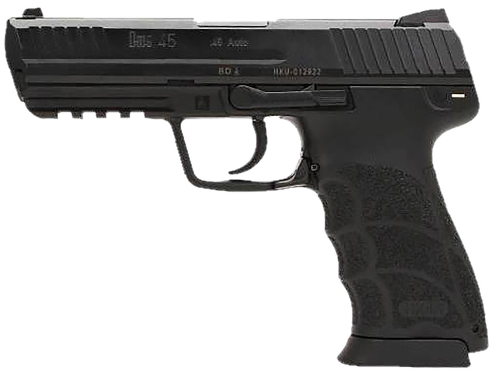 HK HK45 V7 45 ACP Semi-Automatic Pistol with 4.46 Inch Barrel and Ambidextrous Safety