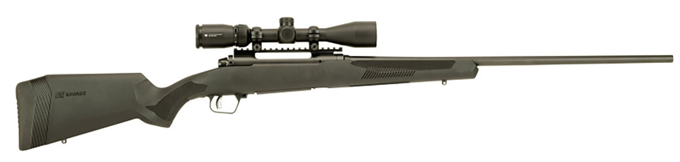 Savage Apex Hunter XP Model 110 Bolt Action Rifle with Vortex Crossfire II 3-9x40mm Scope in 22-250 Remington Left Hand