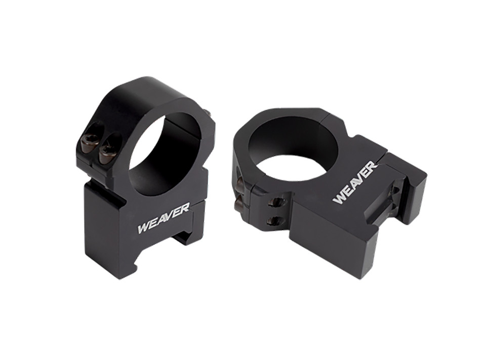 Weaver Mounts Precision 1-inch Medium Matte Aluminum Rifle Scope Rings
