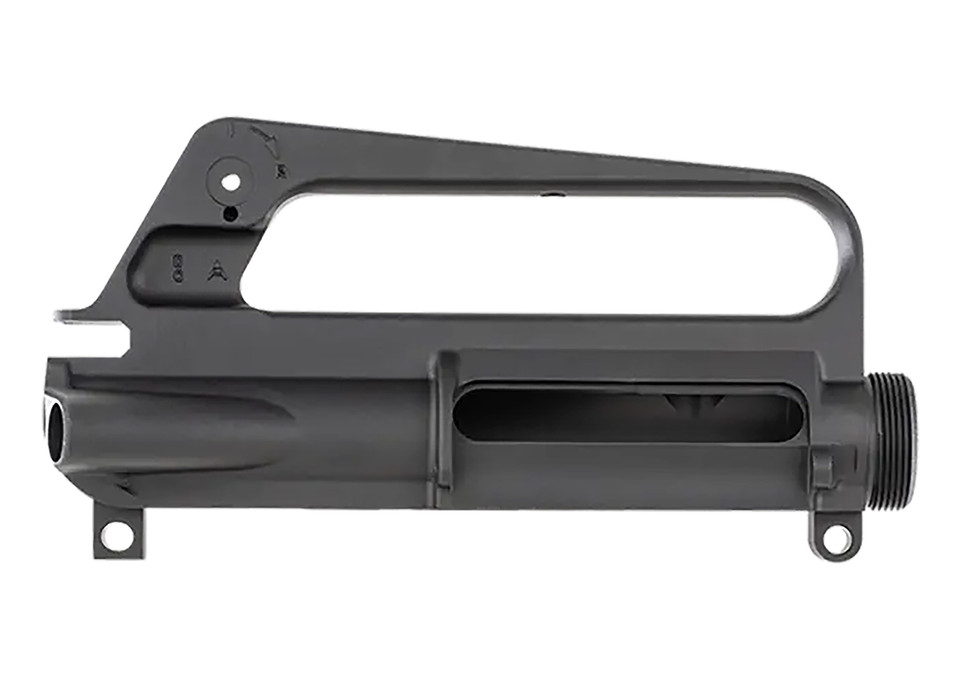 LUTH-AR UR-01-M16 Stripped M16 A1 Upper Receiver with Black Hardcoat Anodize and 223 Rem/5.56 NATO