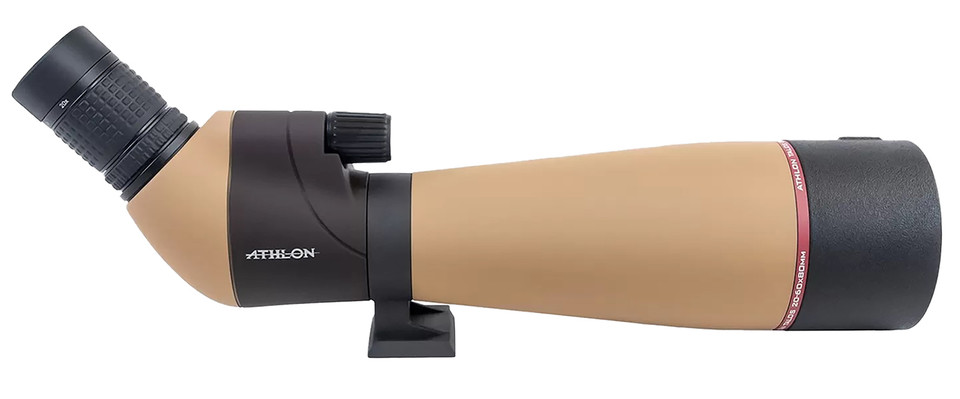 Athlon Talos 20-60x80 Spotting Scope Tan with Tripod and Soft Case