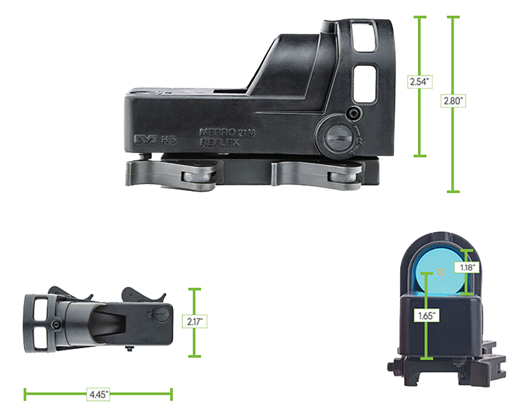 Mepro M21 Self-Illuminated Rifle Sight – Battle-Proven Performance