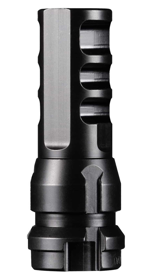 Dead Air KeyMo Muzzle Brake .338 Caliber 3/4x24 Threads Black Nitride Steel