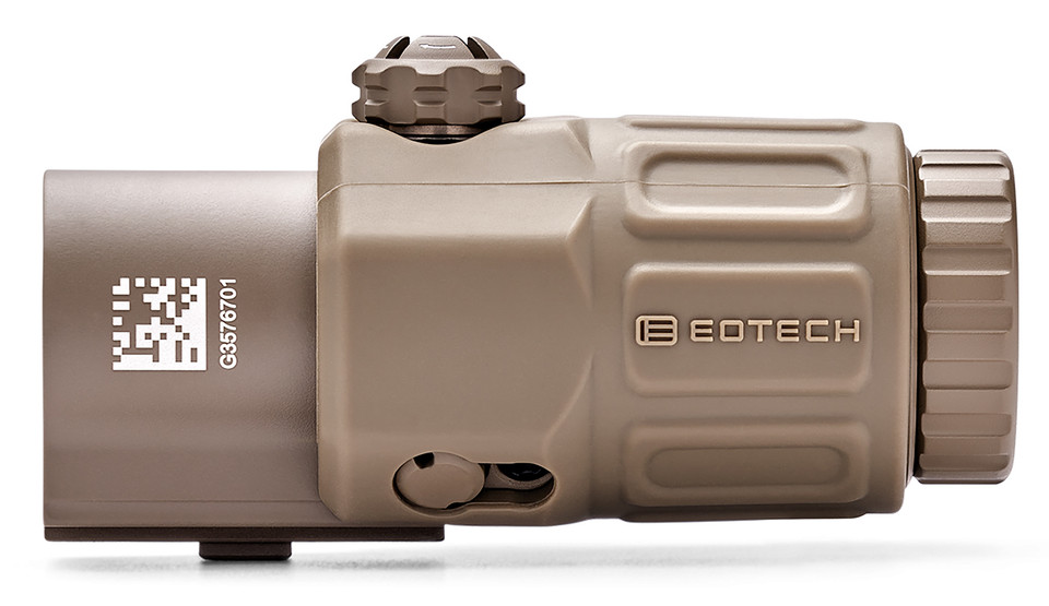 Eotech G33.NMTAN 3X Magnifier for EOTECH HWS with 7.3° FOV and 2.2" Eye Relief