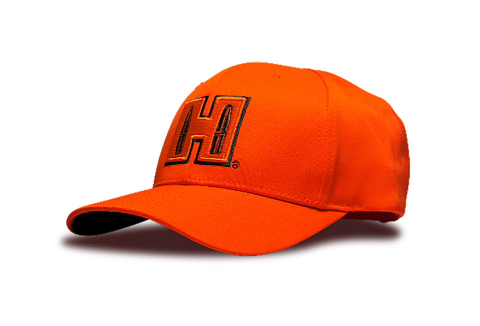 Horizon Design Hornady HVIS H Patch Cap Orange OSFA Cotton Polyester