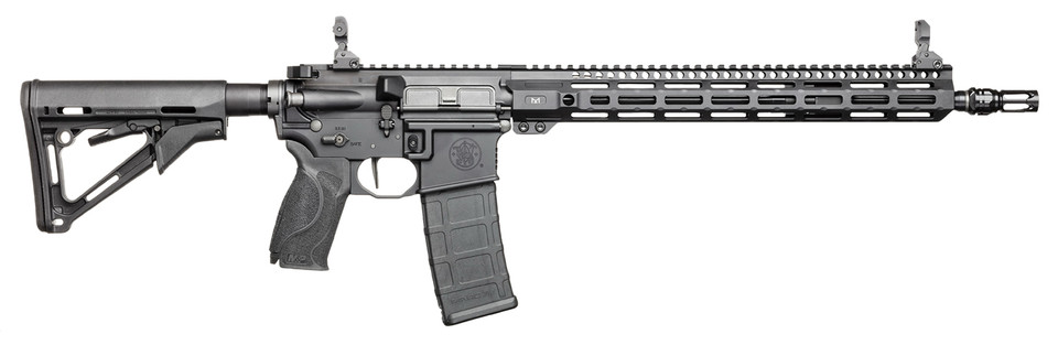 Smith & Wesson M&P15 AXE Rifle 16.1-inch 5.56 NATO 30+1 Capacity with Gemtech GVAC System
