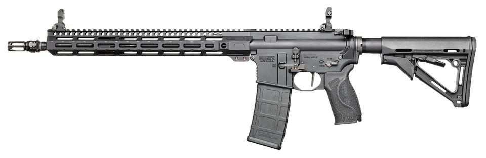 Smith & Wesson M&P15 AXE Rifle 16.1-inch 5.56 NATO 30+1 Capacity with Gemtech GVAC System