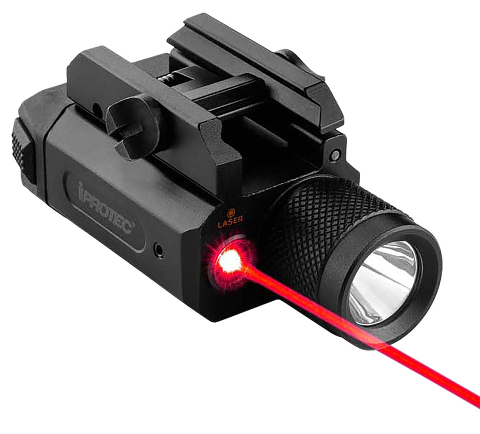 Alliance Consumer Group IPR-MLT-0001 Rail Mount Light with Red Laser 600 Lumens Aluminum Waterproof