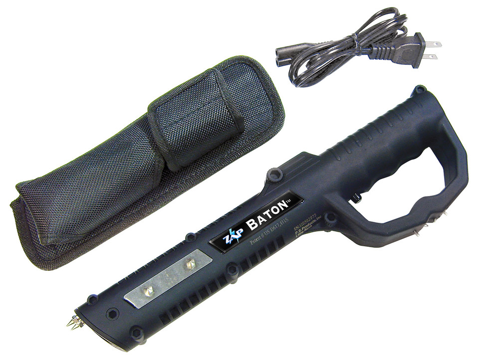 PSP ZAPBATON Zap Stun Baton 1 Million Volt Black
