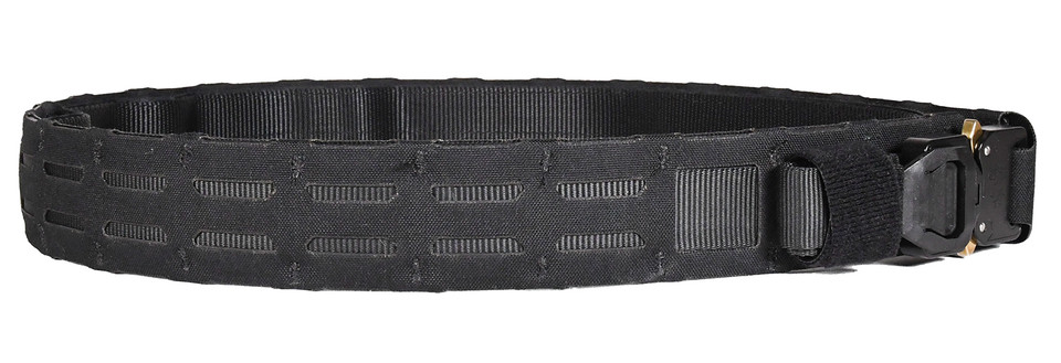 High Speed Gear Operator Belt Gen 2 with Cobra Buckle and MOLLE Webbing Black