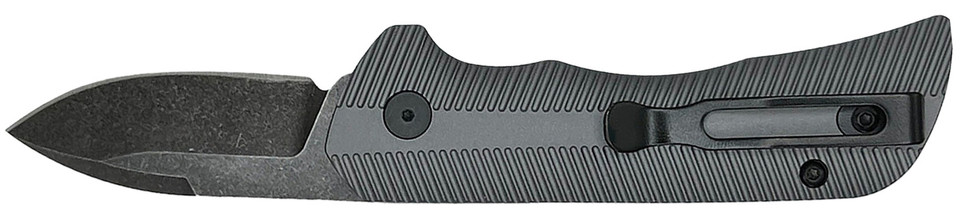 Templar Knife CAAAGM321 Cali Auto Assist Drop Point Knife with D2 Steel Blade and Gunmetal Anodized Handle