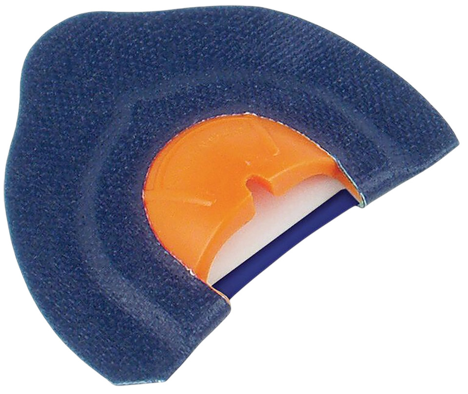 Primos Sonic Dome Series Double Elk Call Model 1642 Hands Free Blue and Orange