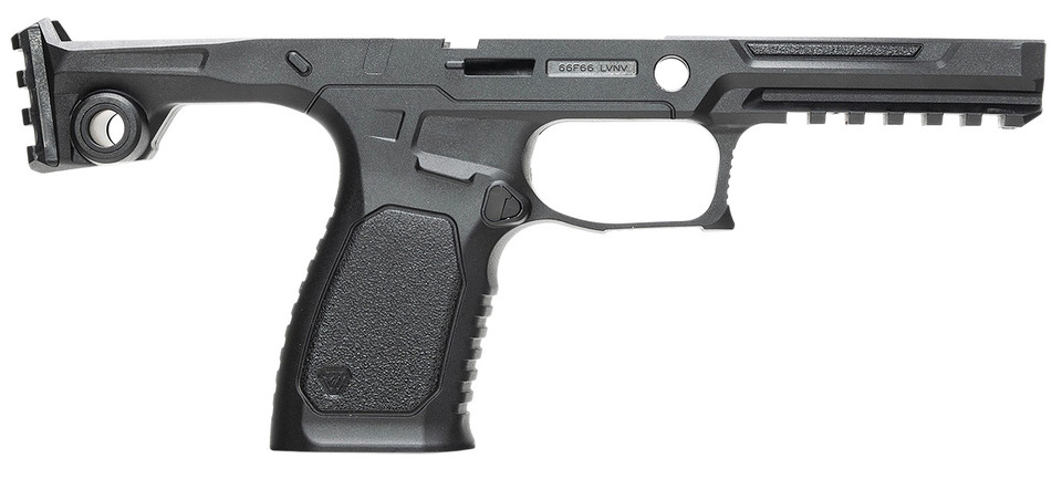 Strike Industries SMC-B-P320-S-BK Bravo P320 Chassis with Picatinny Rail and Ambidextrous Features