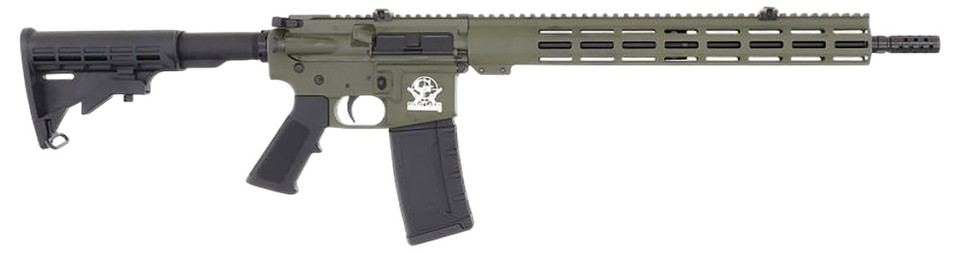 Great Lakes Firearms GL15223ODG 223 Wylde Rifle with 16-Inch Threaded Barrel