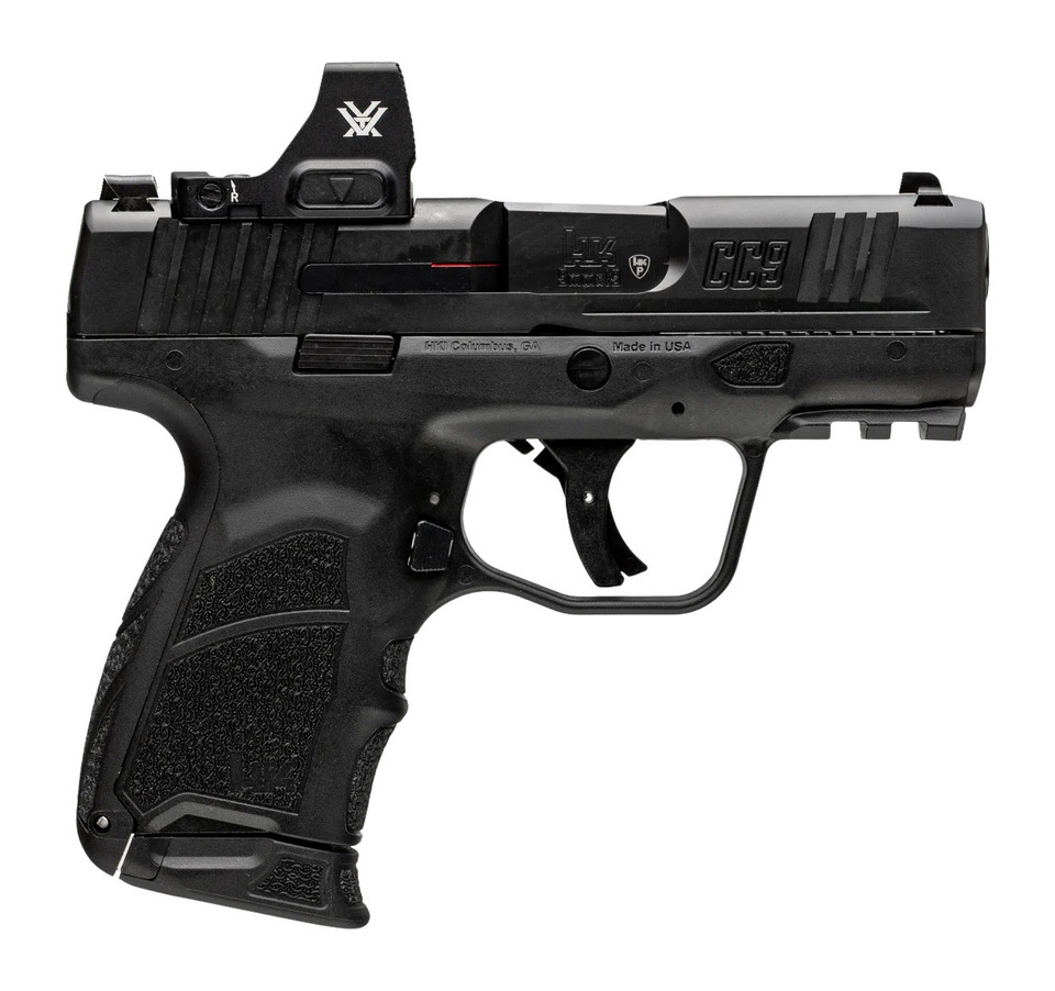 HK CC9 9mm Micro-Compact Pistol with Vortex CCW and 10-Round Magazines