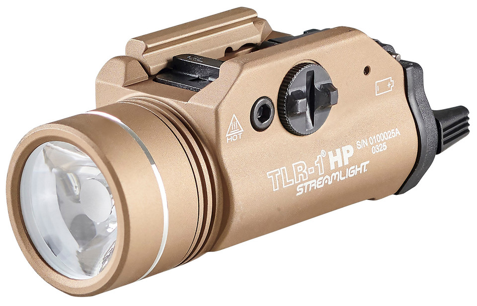 Streamlight TRL-1 HP High Candelas Tactical Light in FDE
