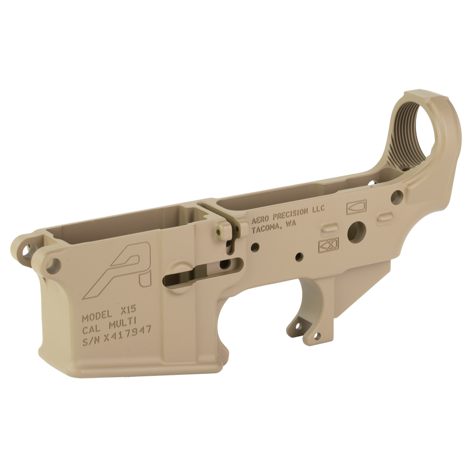 AERO AR15 STRIPPED LOWER GEN 2 FDE