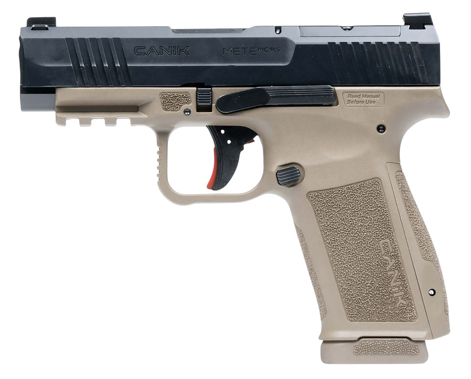Canik Mete MC9LS CA Compact 9mm Pistol with Flat Dark Earth Finish