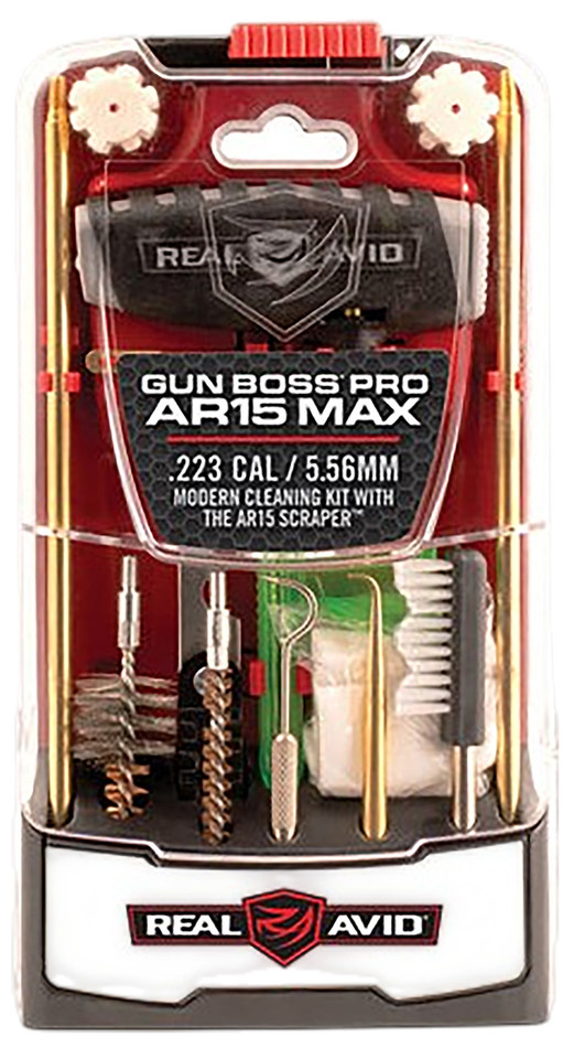 Real Avid Gun Boss Pro AR-15 Max Multi-Color Cleaning Kit