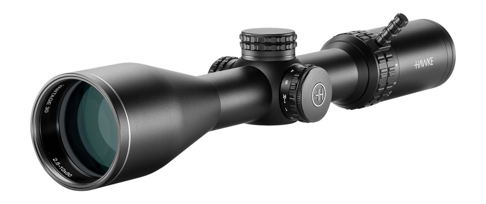 Hawke Sport Optics Vantage HD 30 SFP Riflescope with 2.5-10x50 Magnification