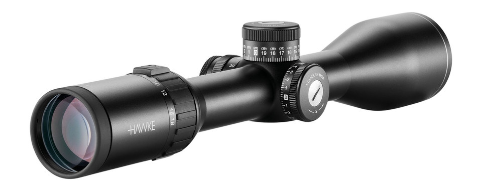 Hawke Sport Optics Endurance 30 WA Fiber Dot 3-18x50 Rifle Scope